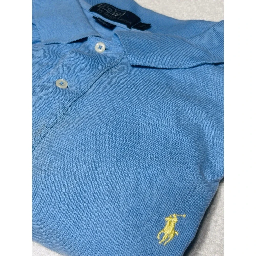 Polo By Ralph Lauren Men's Light Blue 2XLB Big Preppy Classic Pony Golf
